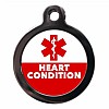 Heart Condition Medical Dog ID Tag